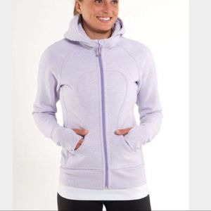 Lululemon Scuba Hoodie Heathered Lilac